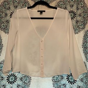 Forever21 White Button Up